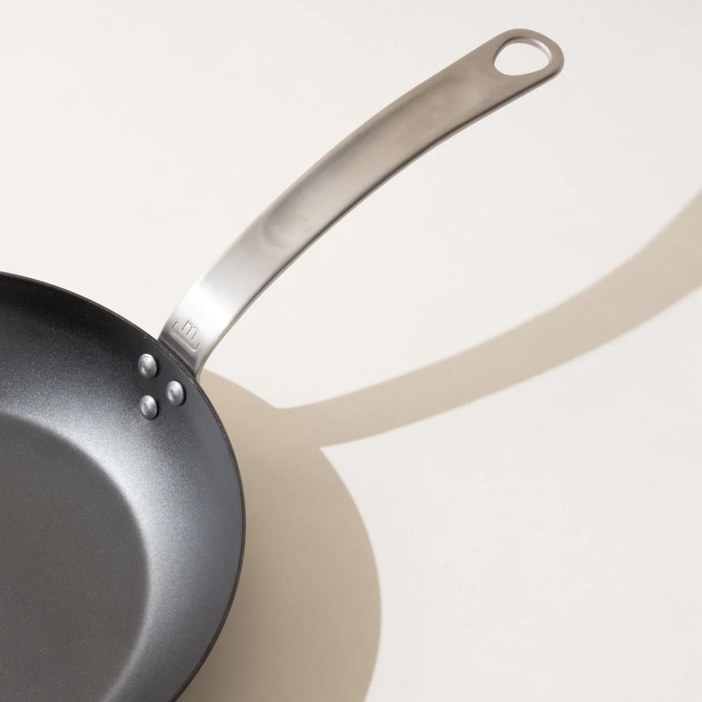 Seasoned Carbon Steel Frying Pan
