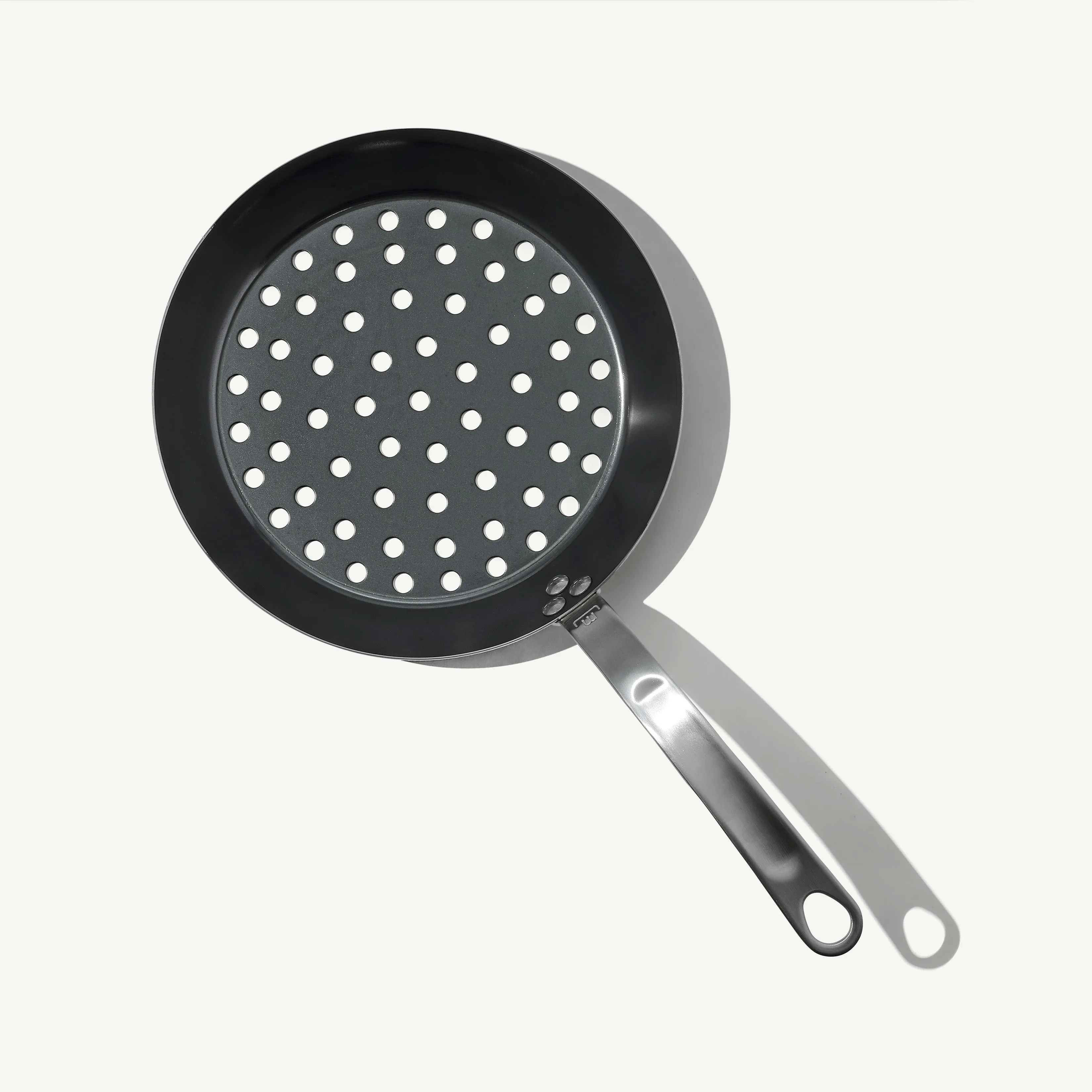 Seasoned Carbon Steel Grill Frying Pan