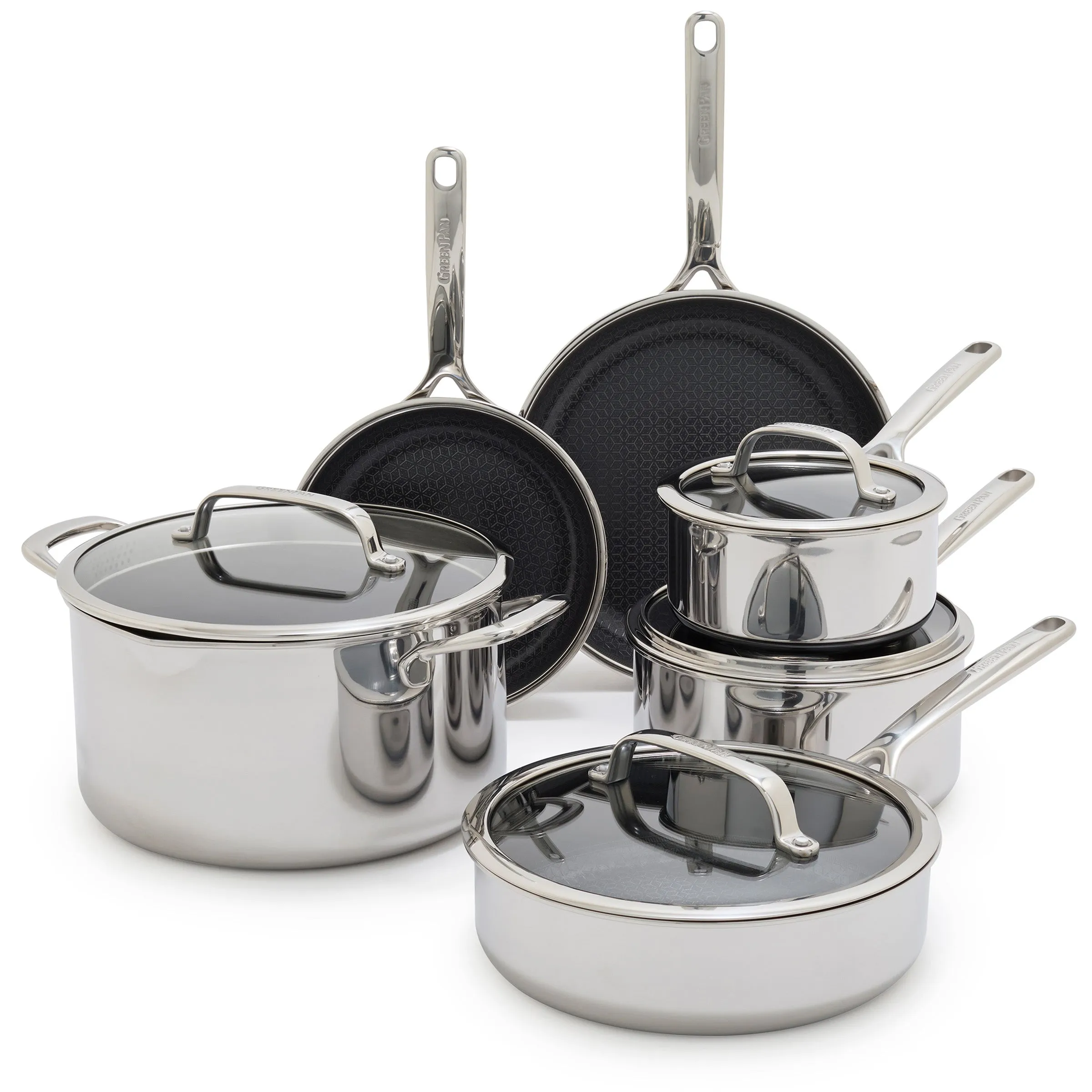 Spectra Thermobond Hybrid Ceramic Nonstick 10-Piece Cookware Set