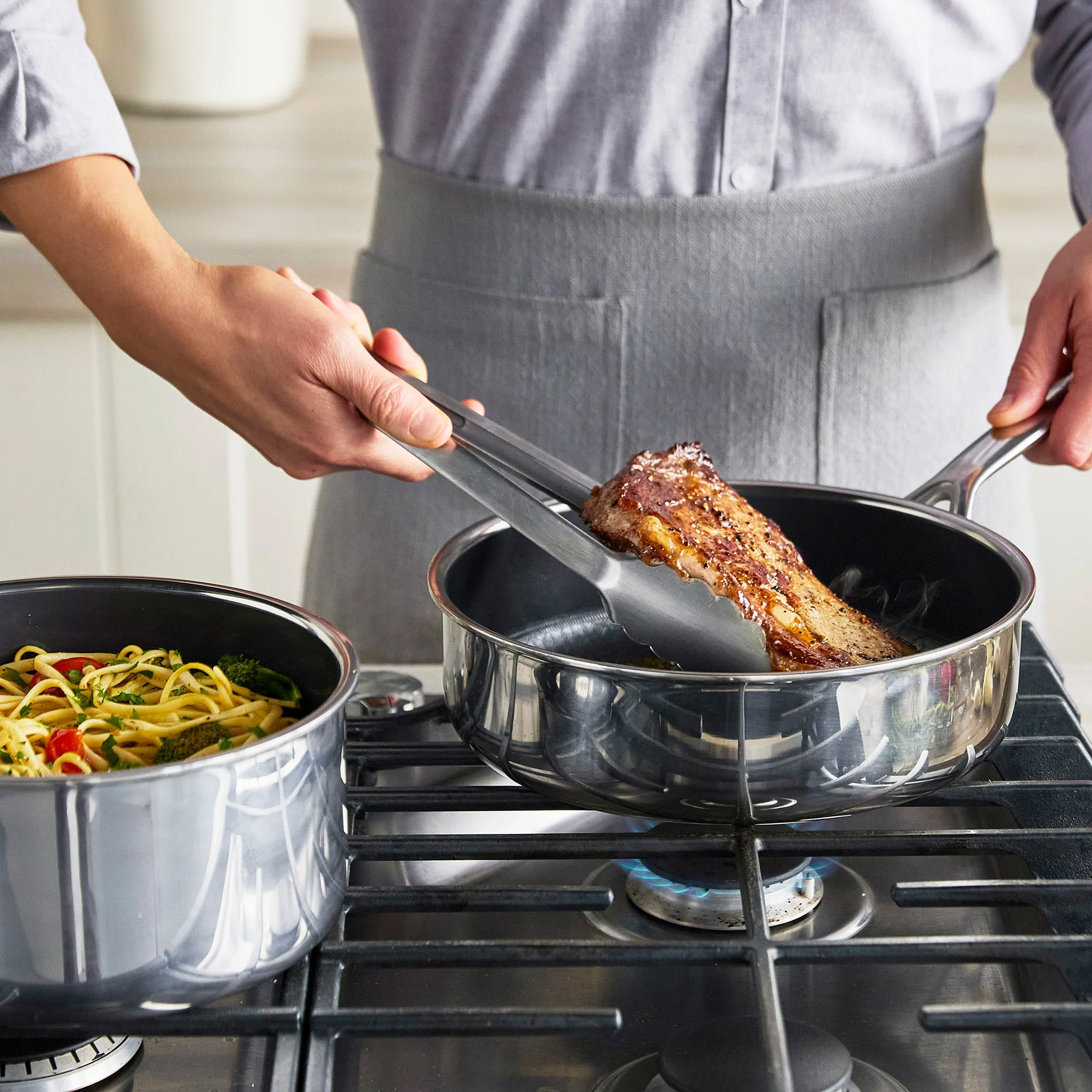 Spectra Thermobond Hybrid Ceramic Nonstick 10-Piece Cookware Set