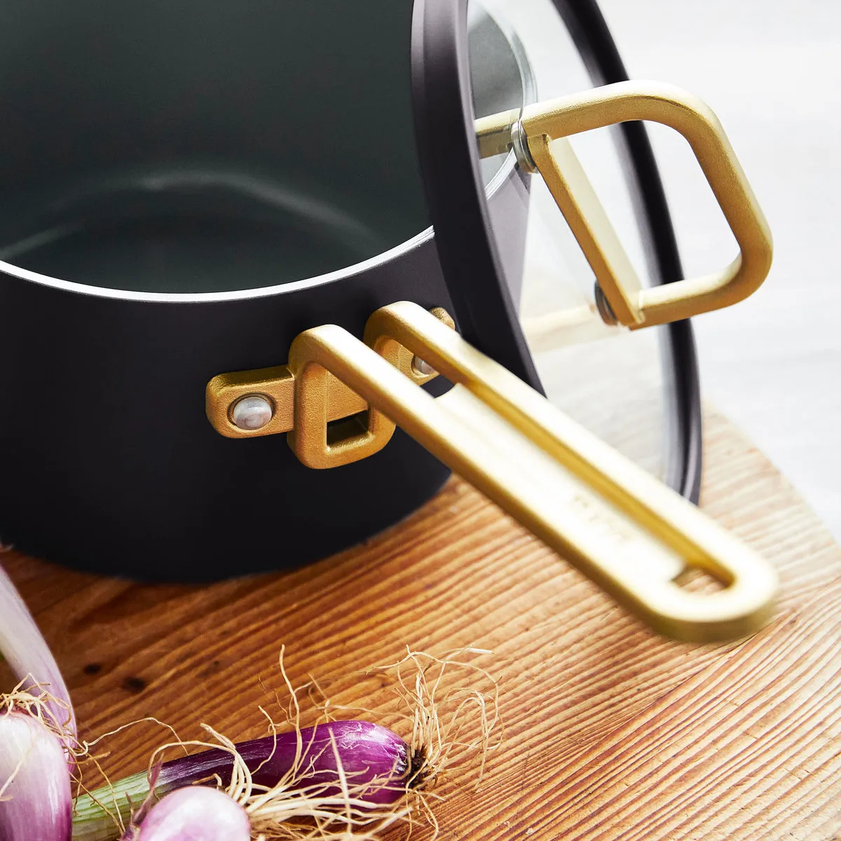 Stanley Tucci™ Ceramic Nonstick 2-Quart Saucepan with Lid | Calabrian Fig