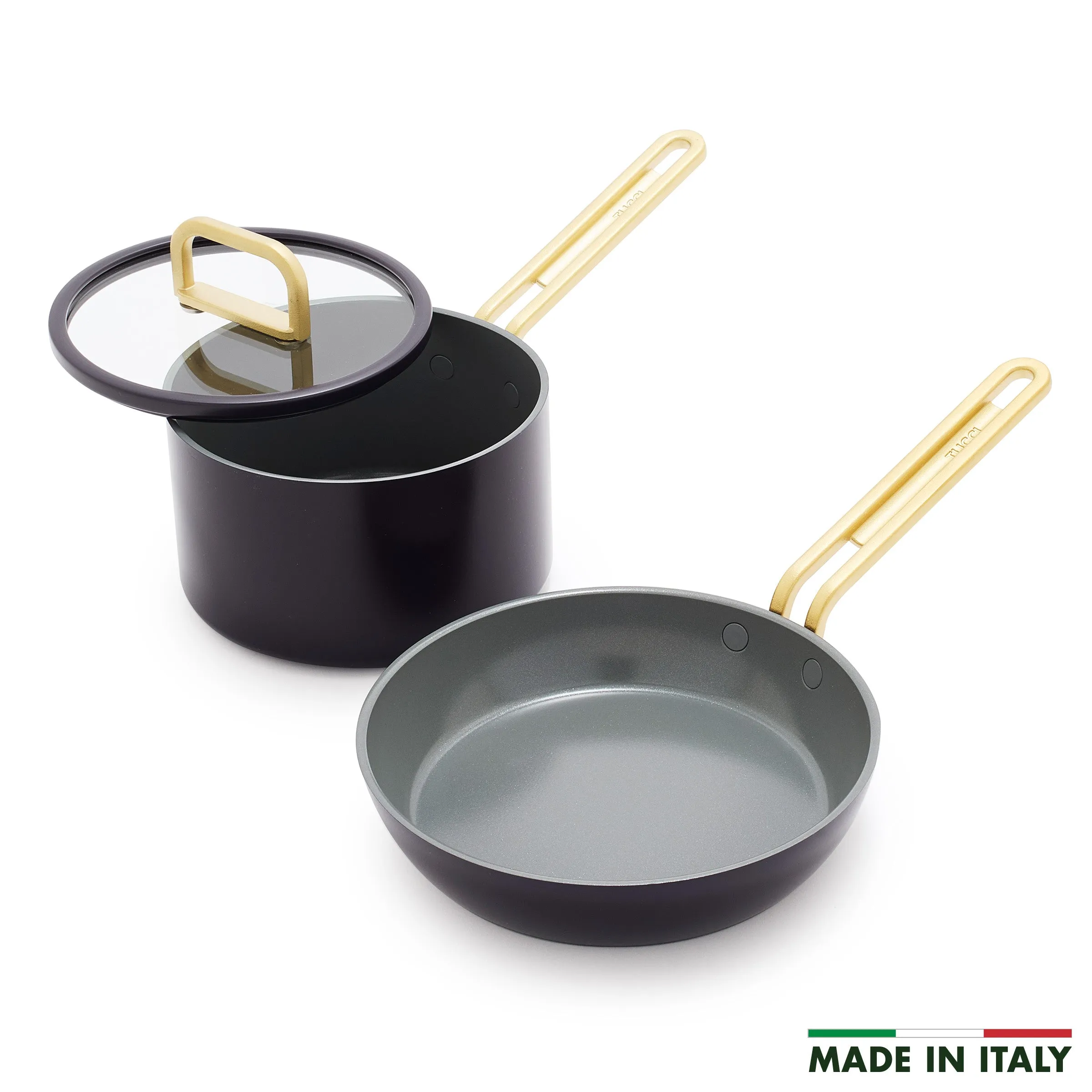 Stanley Tucci™ Ceramic Nonstick 3-Piece Mini Set | Calabrian Fig