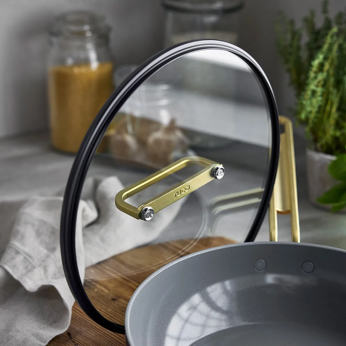 Stanley Tucci™ Ceramic Nonstick 4.5-Quart Stanley Pan Jr. | Calabrian Fig