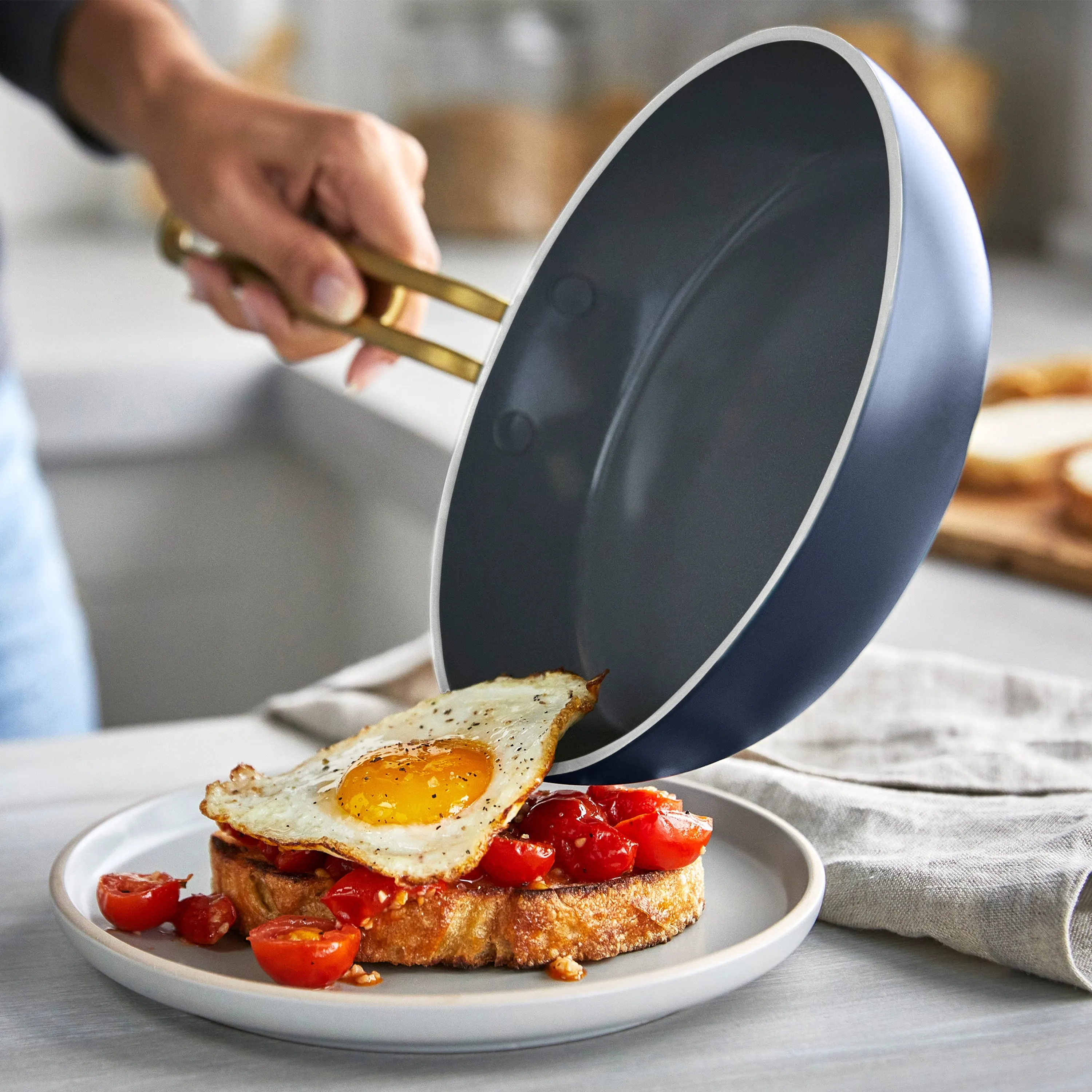 Stanley Tucci™ Ceramic Nonstick 8" Frypan | Marino Blue