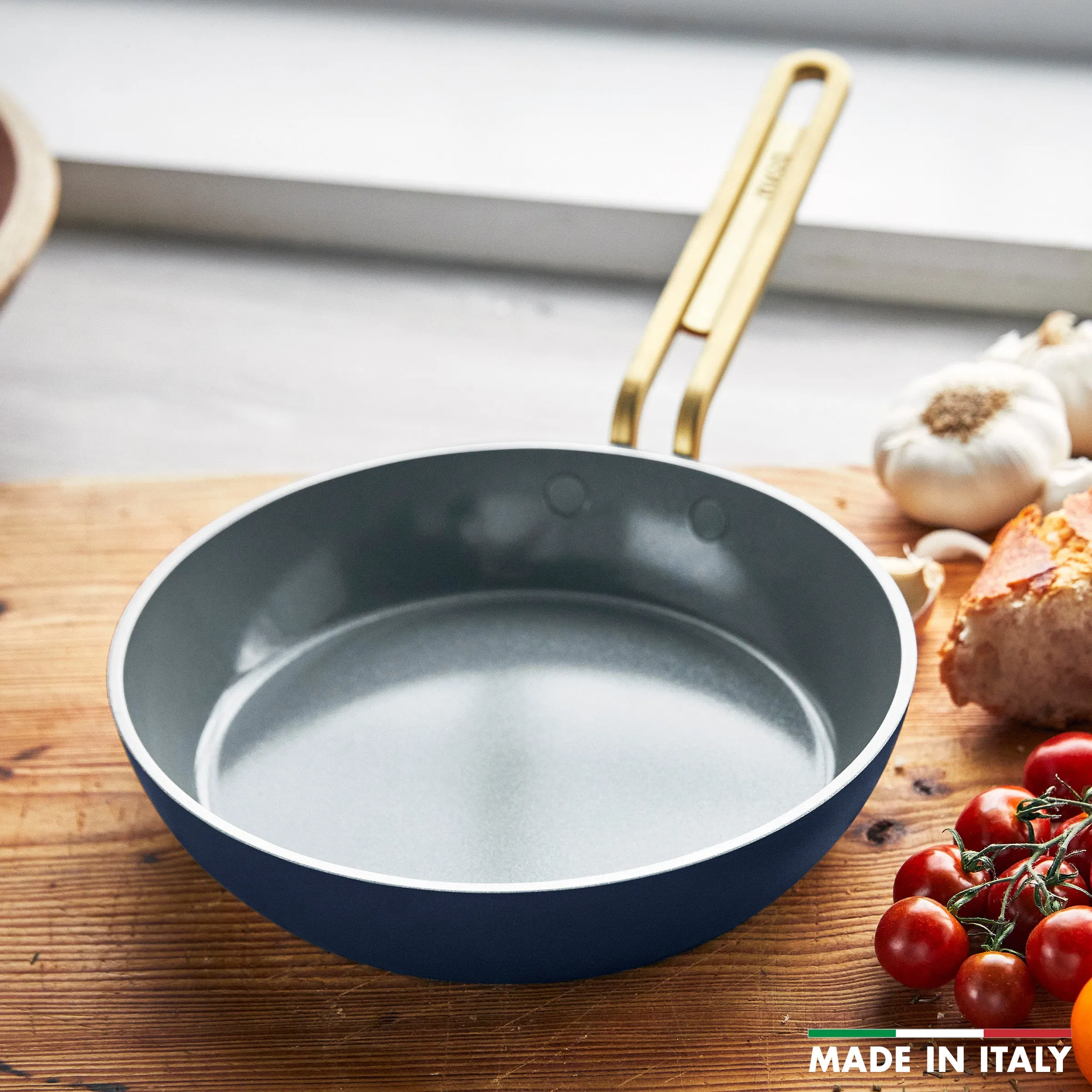 Stanley Tucci™ Ceramic Nonstick 8" Frypan | Marino Blue