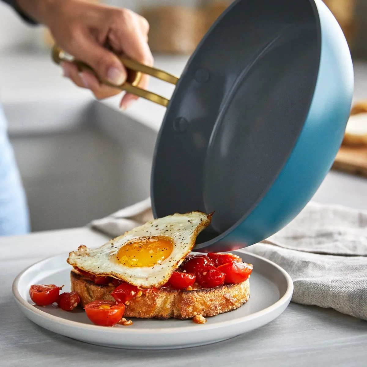 Stanley Tucci™ Ceramic Nonstick 8" Frypan | Venetian Teal