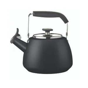Stormy Black Stainless Steel Stovetop Kettle