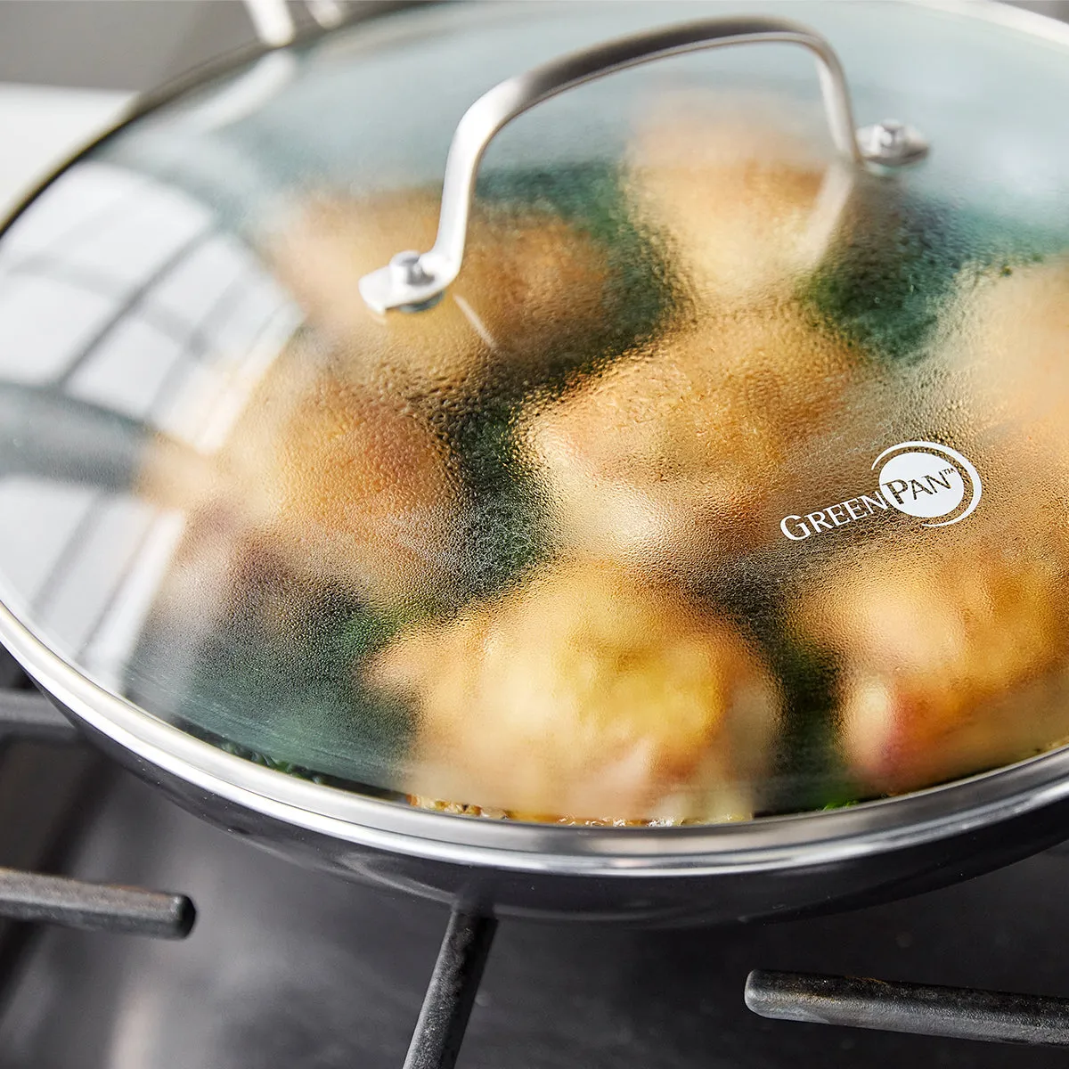 Swift Ceramic Nonstick 12" Frypan with Lid