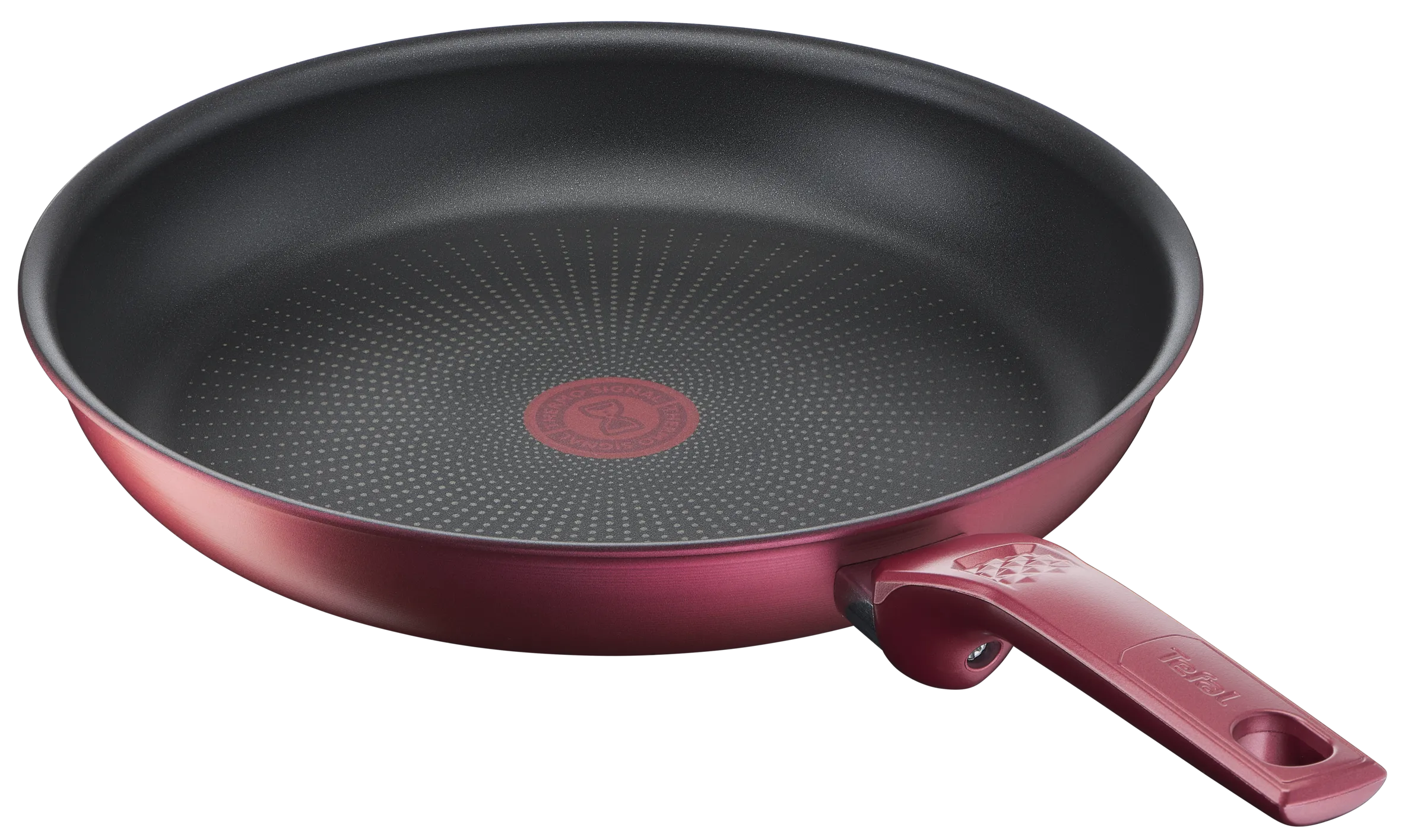 Tefal Daily Chef Red Non-Stick Induction Twin Pack Frypan Set 22/28cm