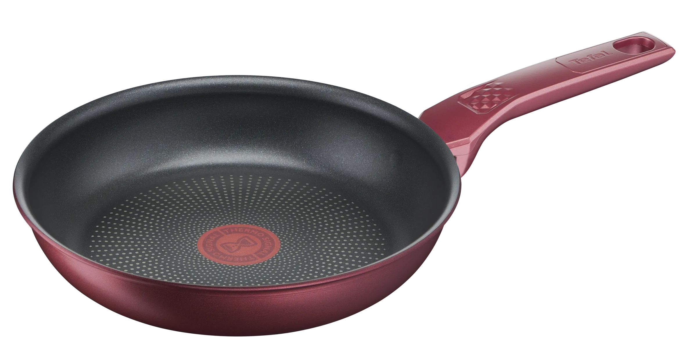 Tefal Daily Chef Red Non-Stick Induction Twin Pack Frypan Set 22/28cm