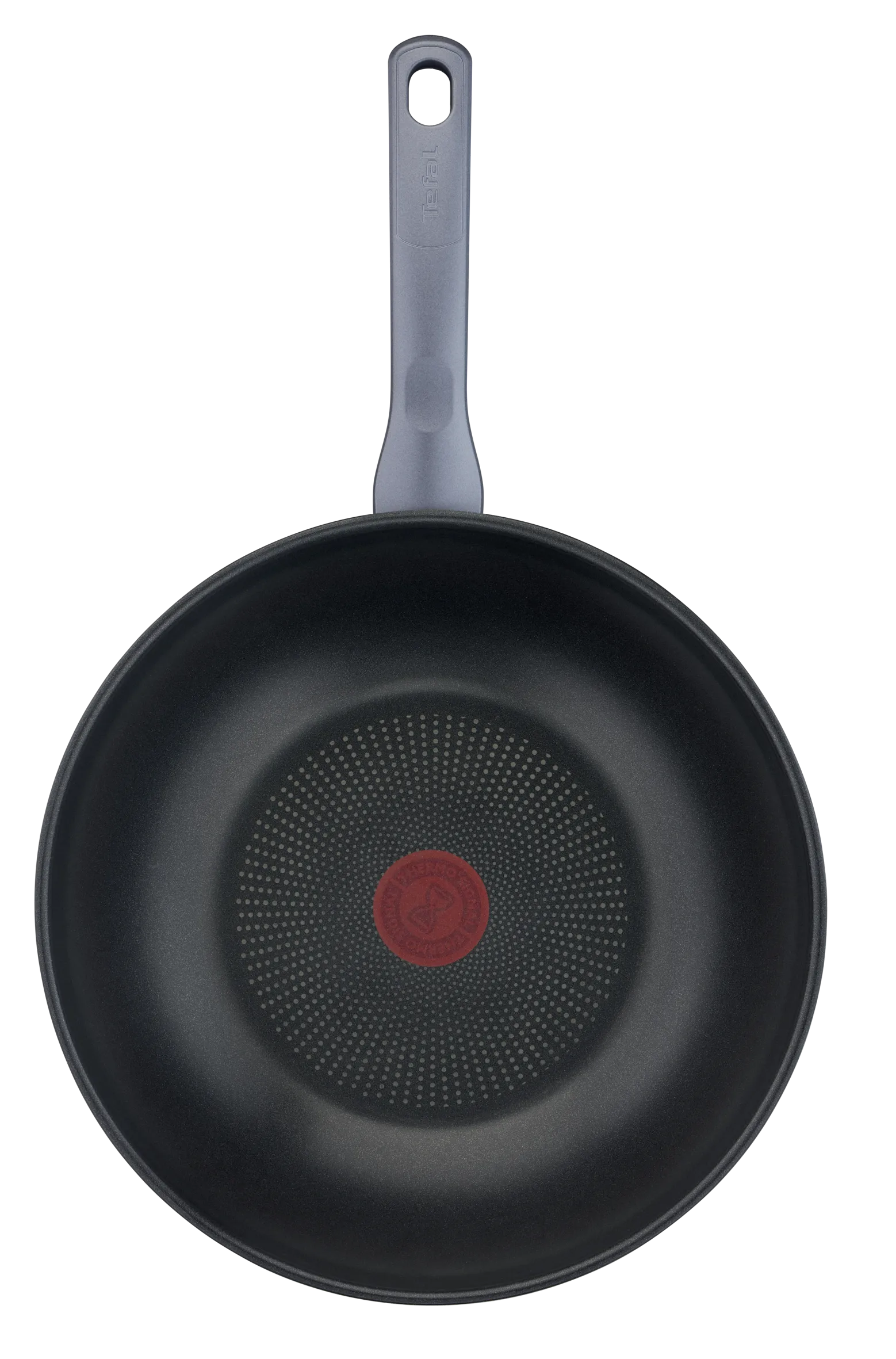 Tefal Daily Cook Stainless Steel Induction  Non-Stick Wok 28cm   Lid