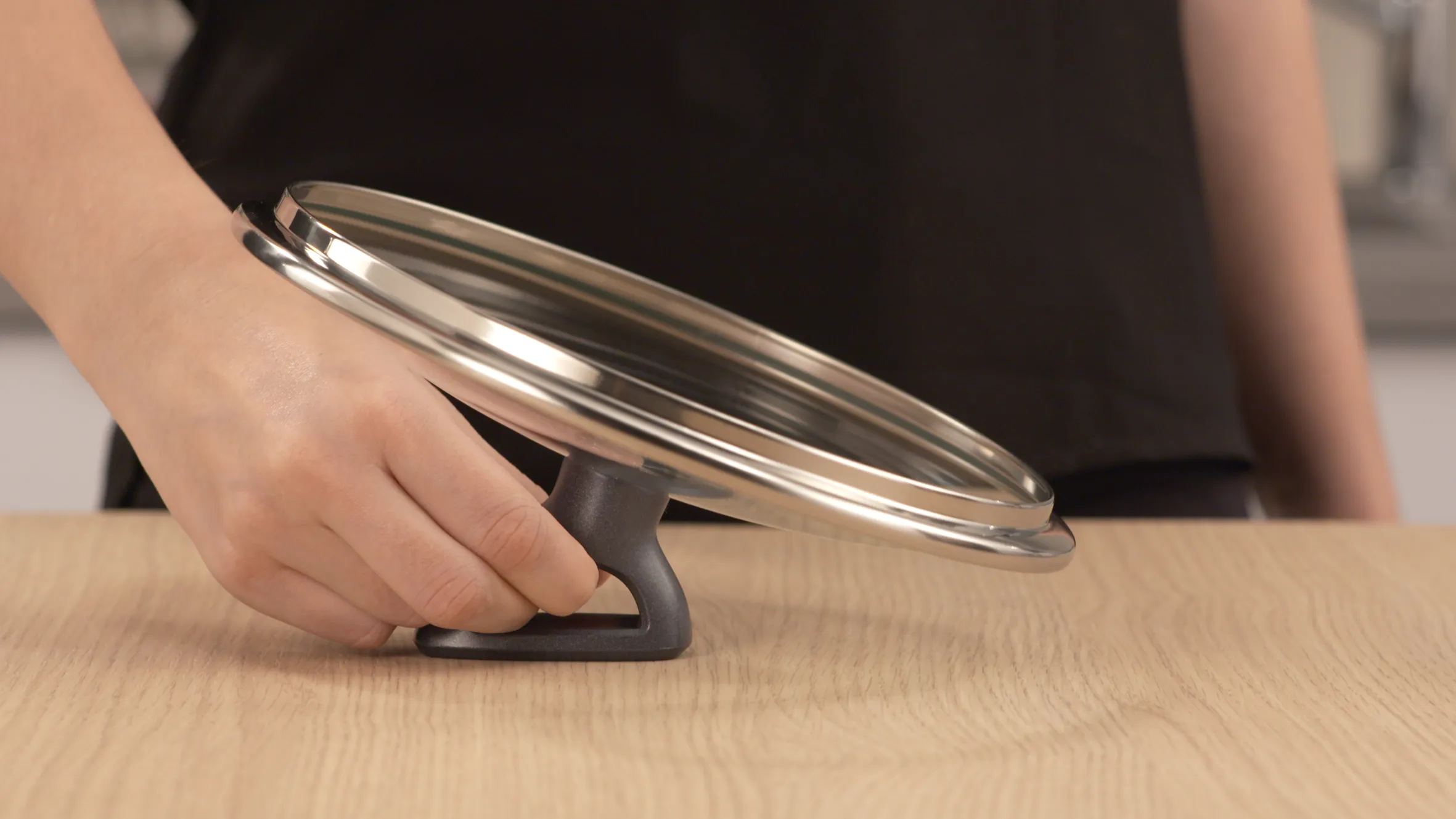 Tefal Daily Cook Stainless Steel Induction  Non-Stick Wok 28cm   Lid