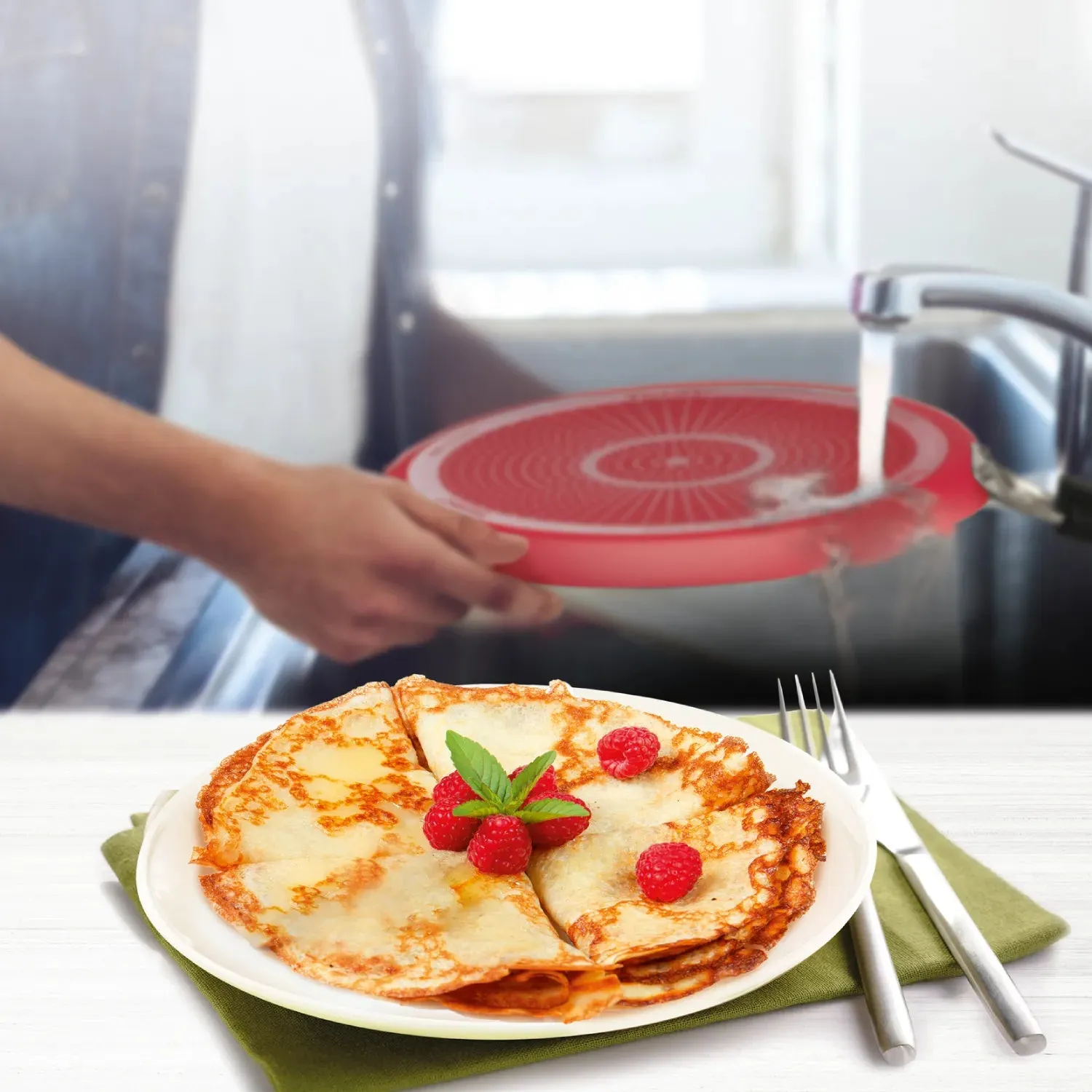 Tefal Easy Clean  Non-Stick Pancake Pan 25cm