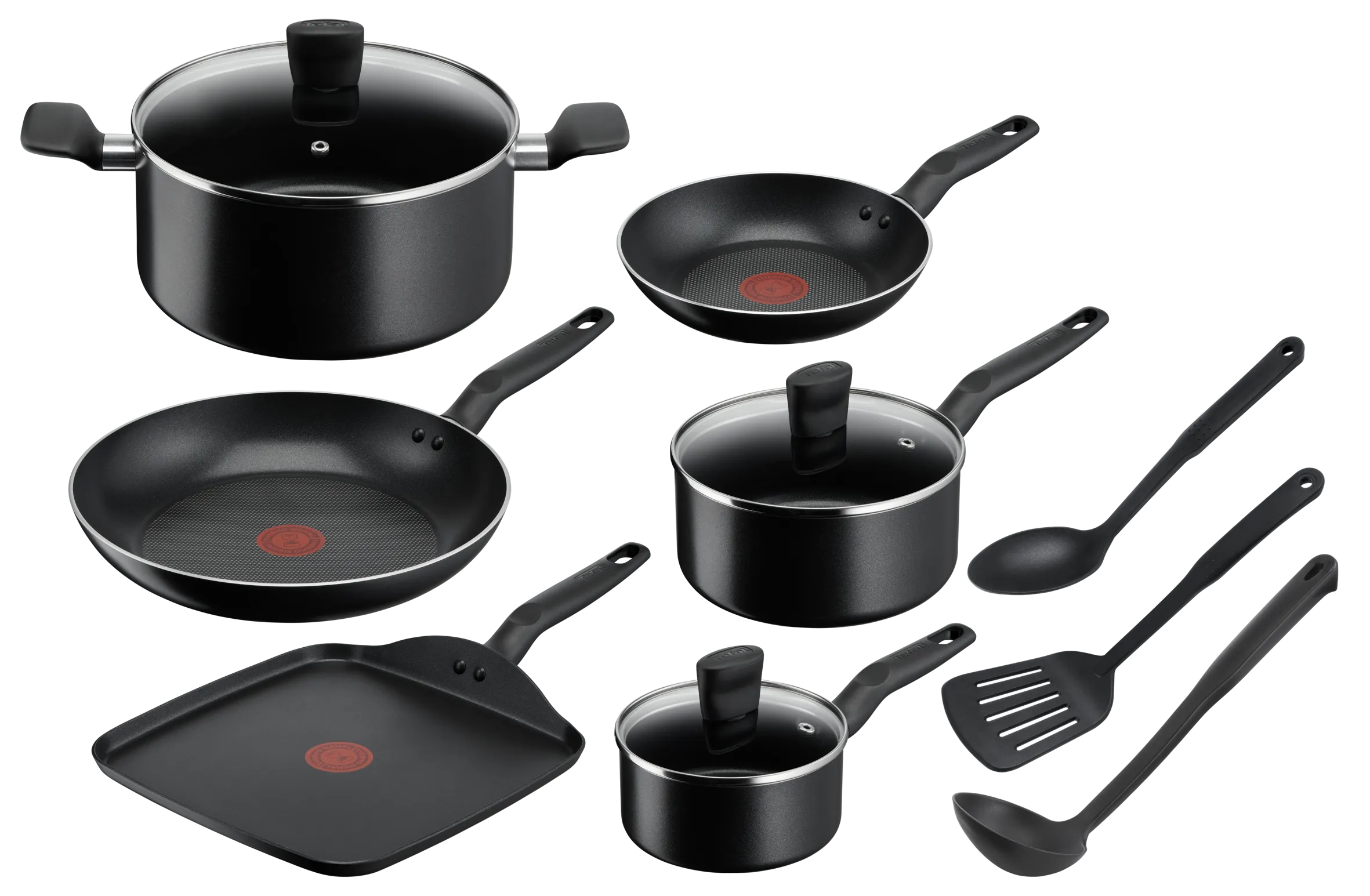 Tefal Essential Non-Stick 6pc Set   Utensils