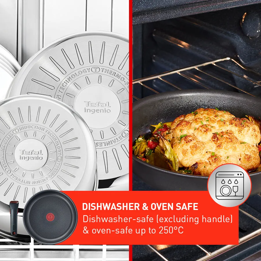 Tefal Ingenio Preference Induction Stainless Steel 12pc Set