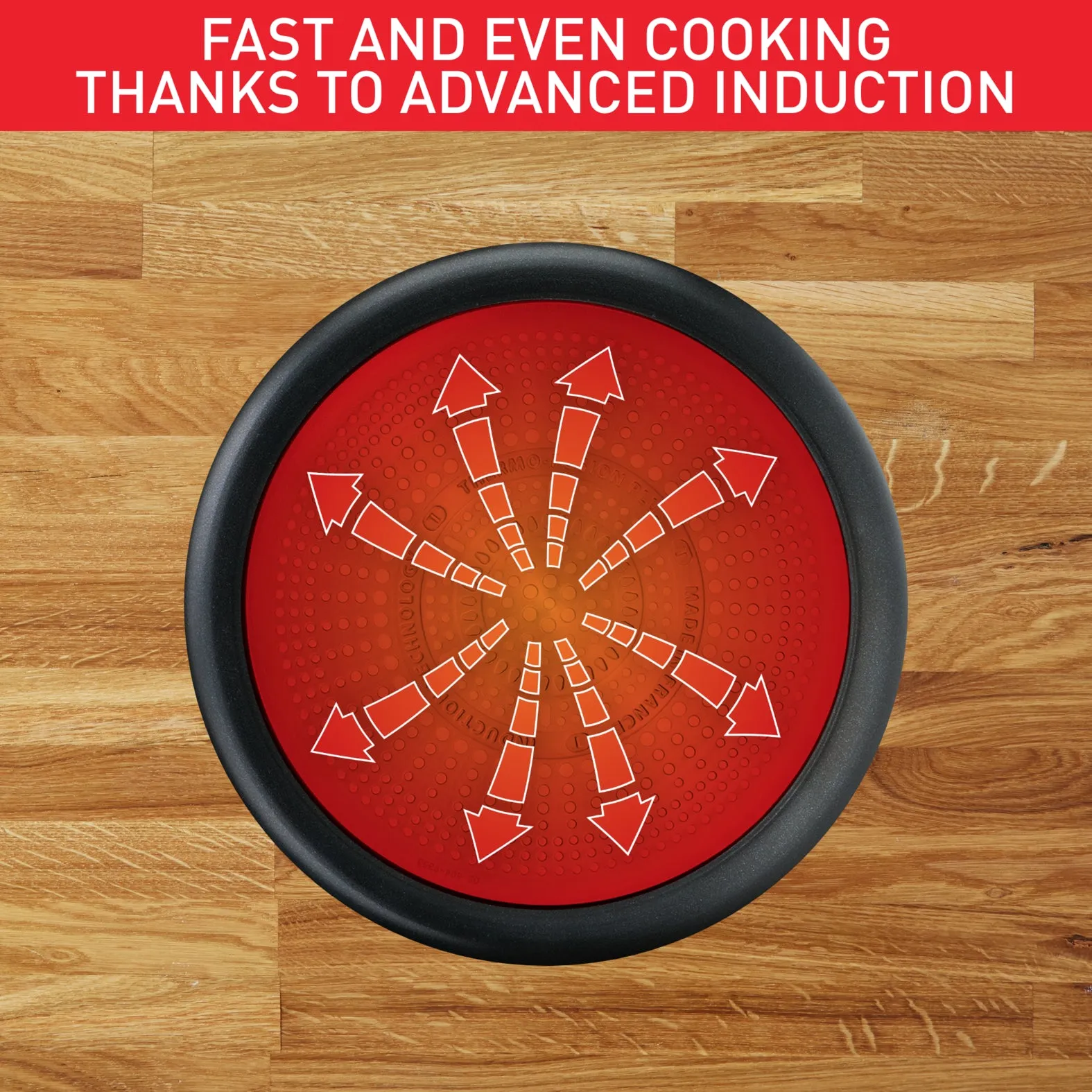 Tefal React Induction Non-Stick Frypan 24cm