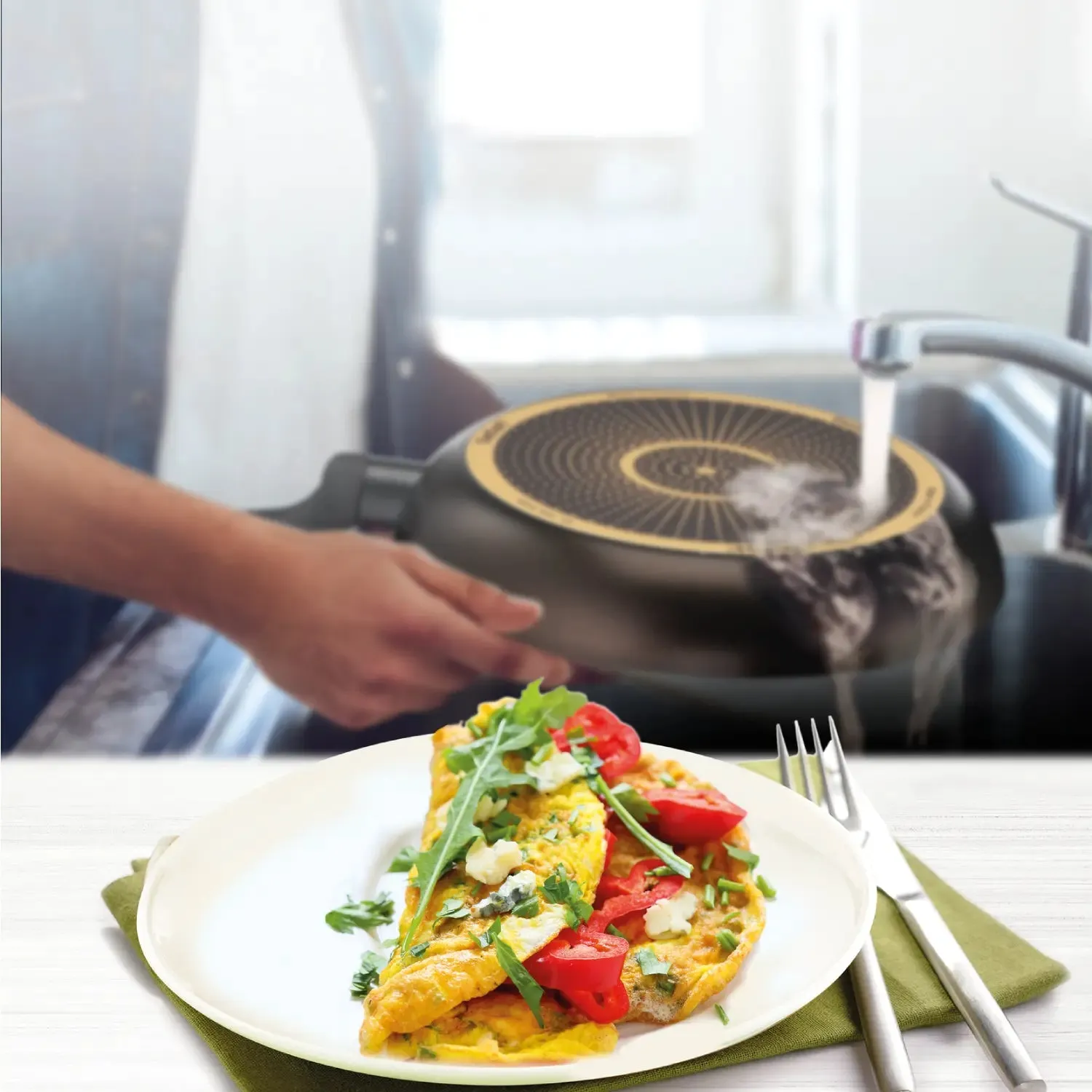 Tefal Simple Cook Non-Stick Frypan 20cm