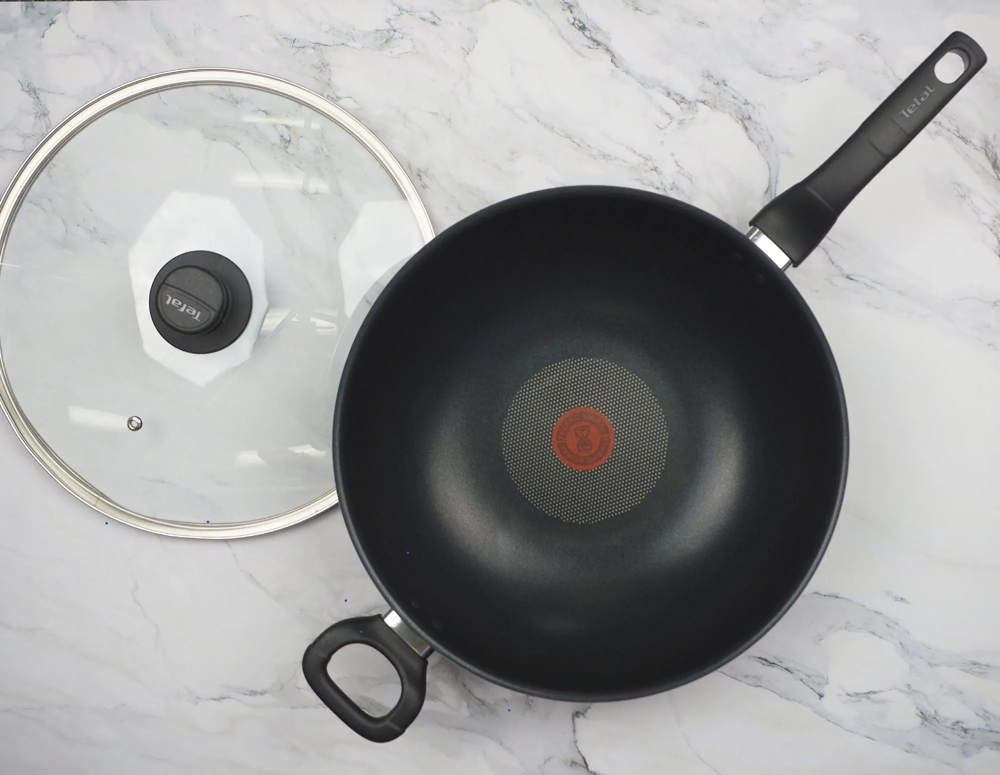 Tefal Specialty Non-Stick Wok 32cm   Lid