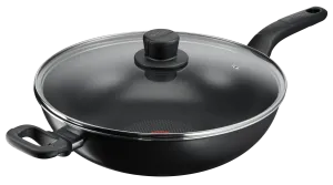 Tefal Specialty Non-Stick Wok 32cm   Lid