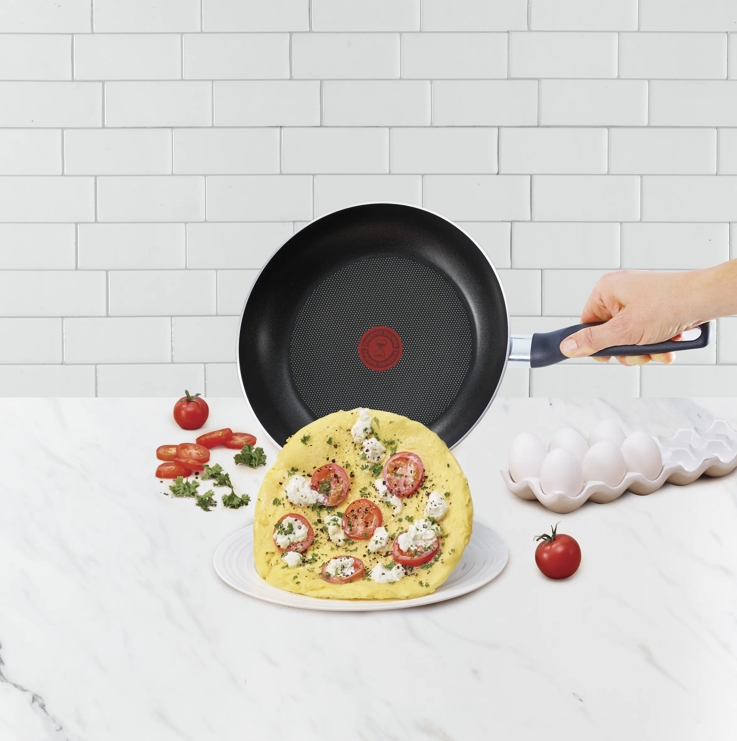 Tefal Super Cook Non-Stick 6pc Cookware Set