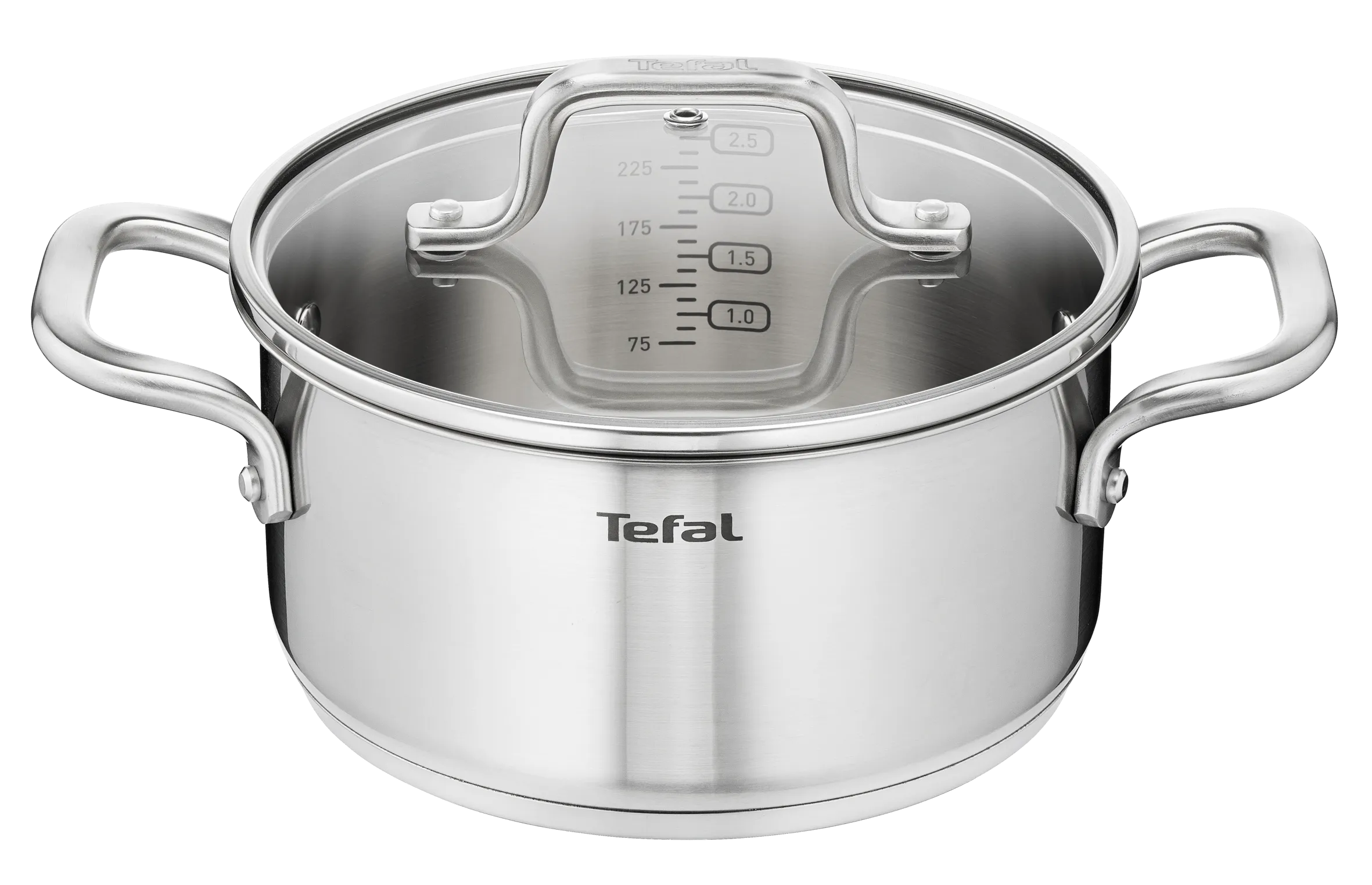 Tefal Virtuoso Induction Stainless Steel 3pc Pot Set