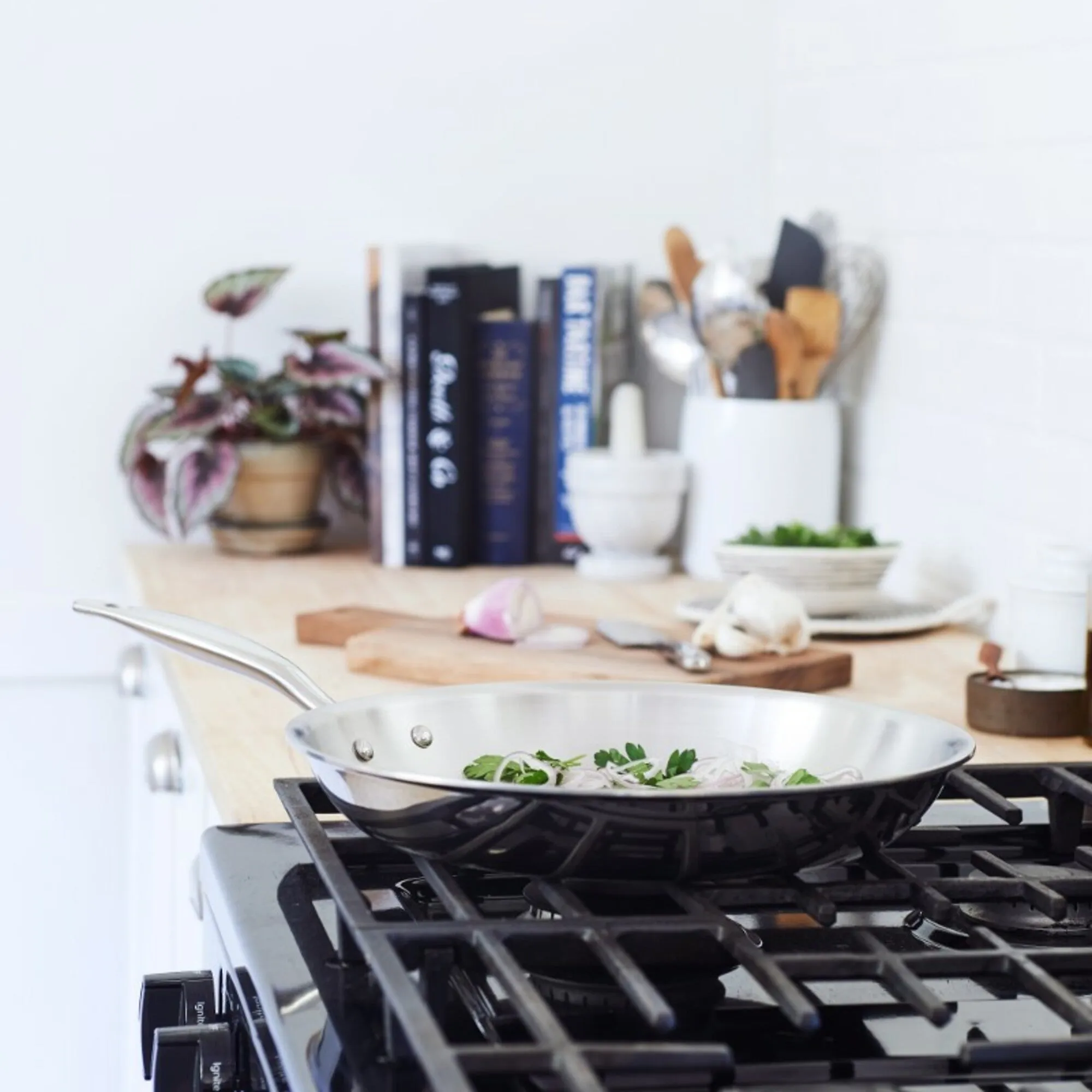 Titanium Series 12" Fry Pan with Lid