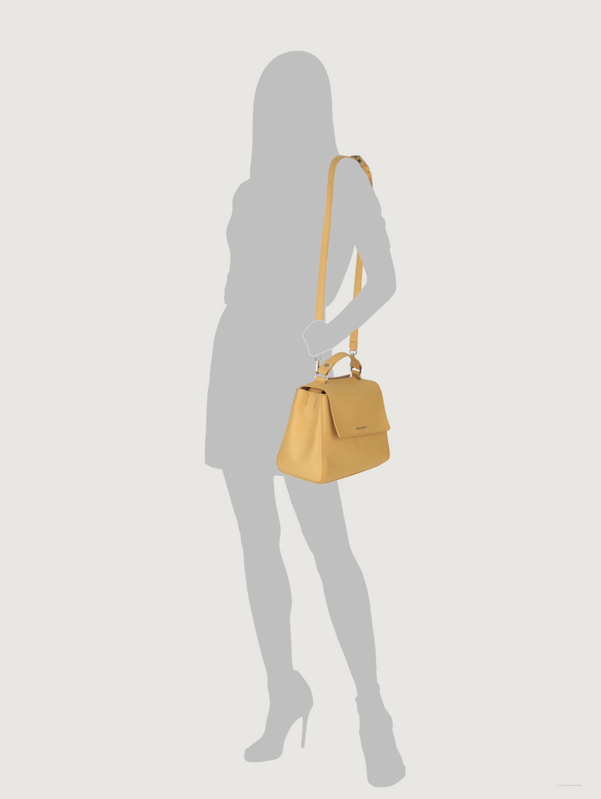Tortilla Yellow Small Handbag