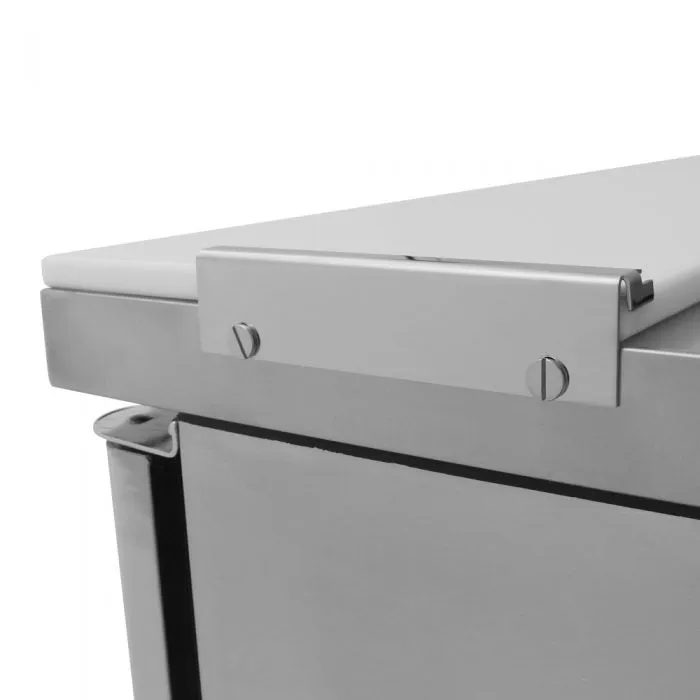 Turbo Air MST-28-N M3 Series Solid 1 Door Sandwich / Salad Refrigerated Prep Table, 27"