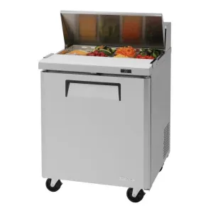 Turbo Air MST-28-N M3 Series Solid 1 Door Sandwich / Salad Refrigerated Prep Table, 27"