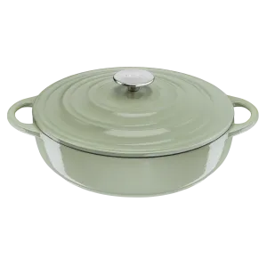 User manual and frequently asked questions Tefal LOV Induction Cast Iron Green Lichen Shallowpot 28cm/3.8L   Lid