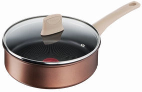 User manual and frequently asked questions Tefal Eco Respect Induction Non-Stick Sautepan 24cm   Lid