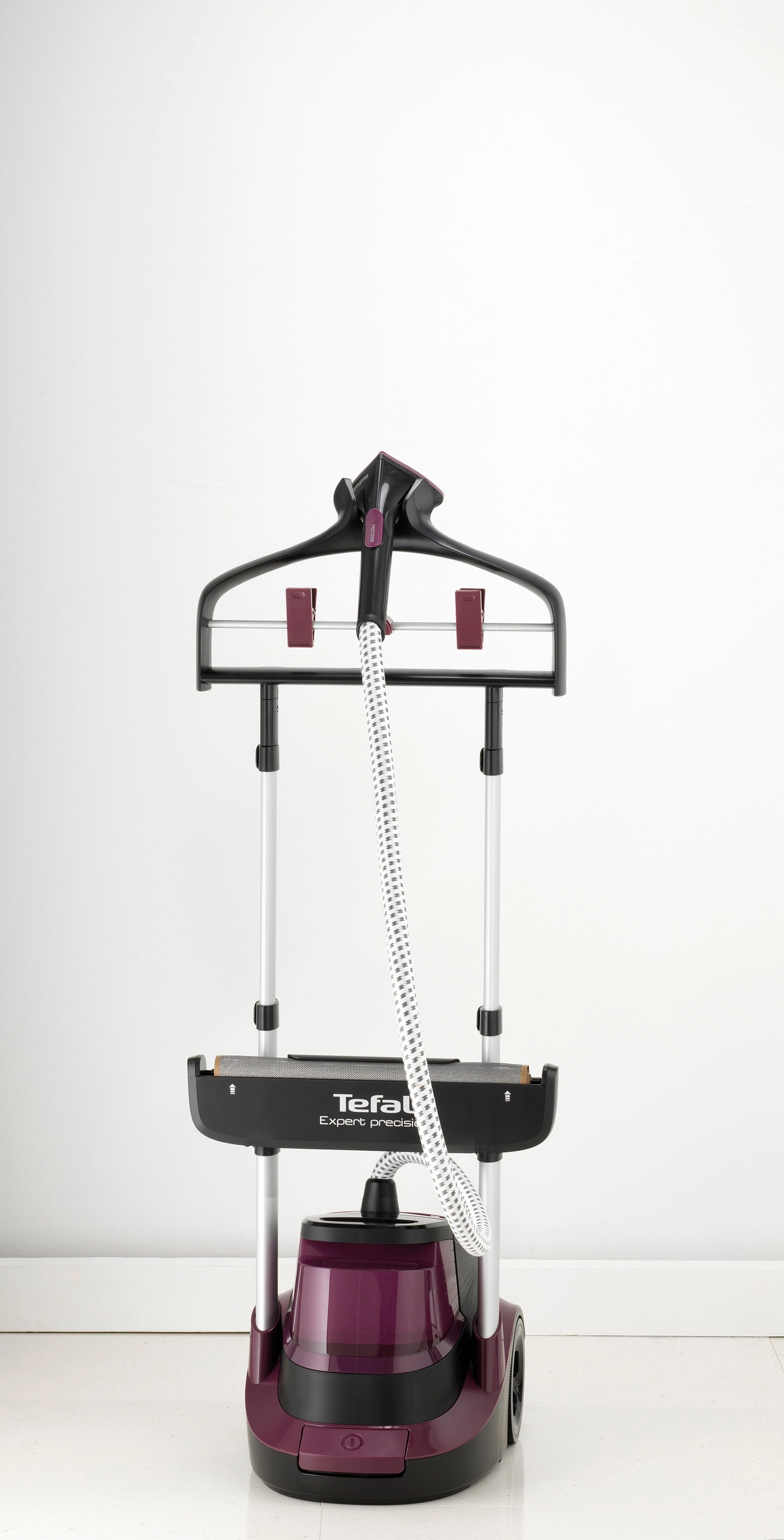 User manual and frequently asked questions Tefal Expert Precision IT9500 Upright Garment Steamer