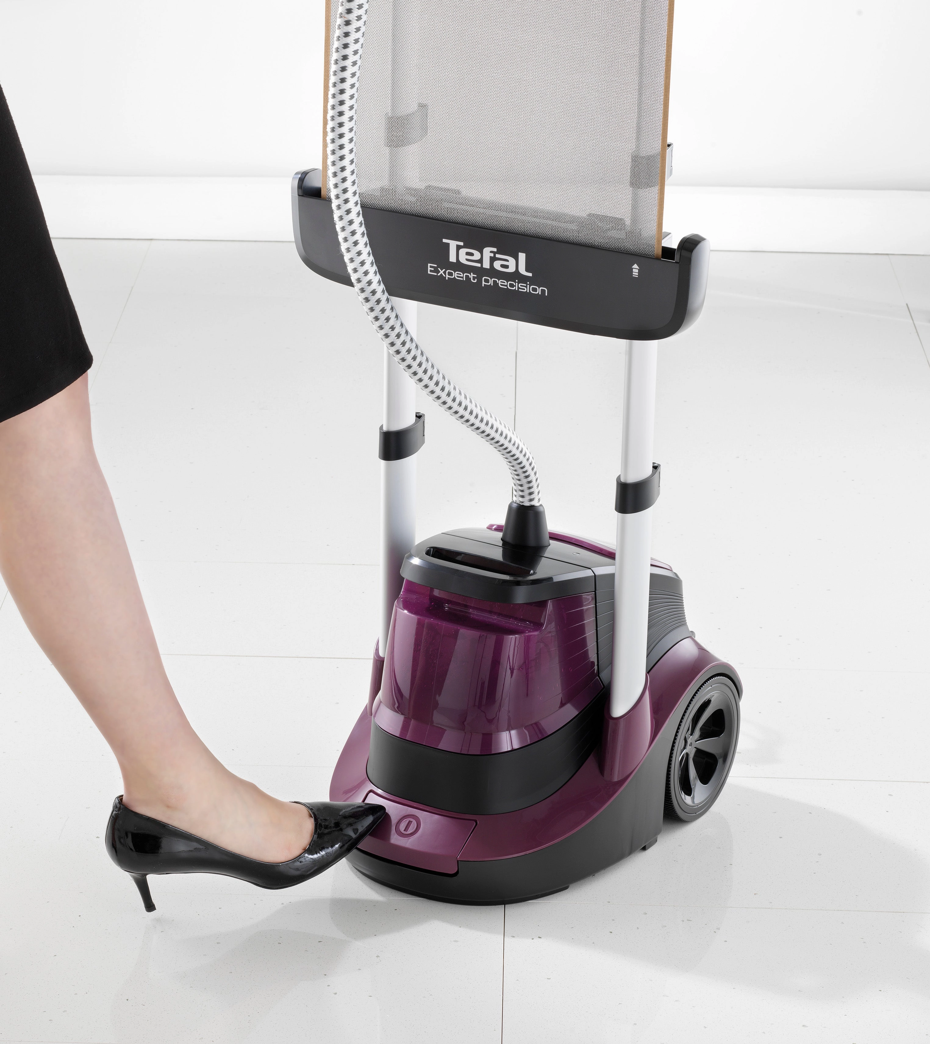 User manual and frequently asked questions Tefal Expert Precision IT9500 Upright Garment Steamer