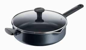 User manual and frequently asked questions Tefal Family Day Non Stick Sautepan 28cm