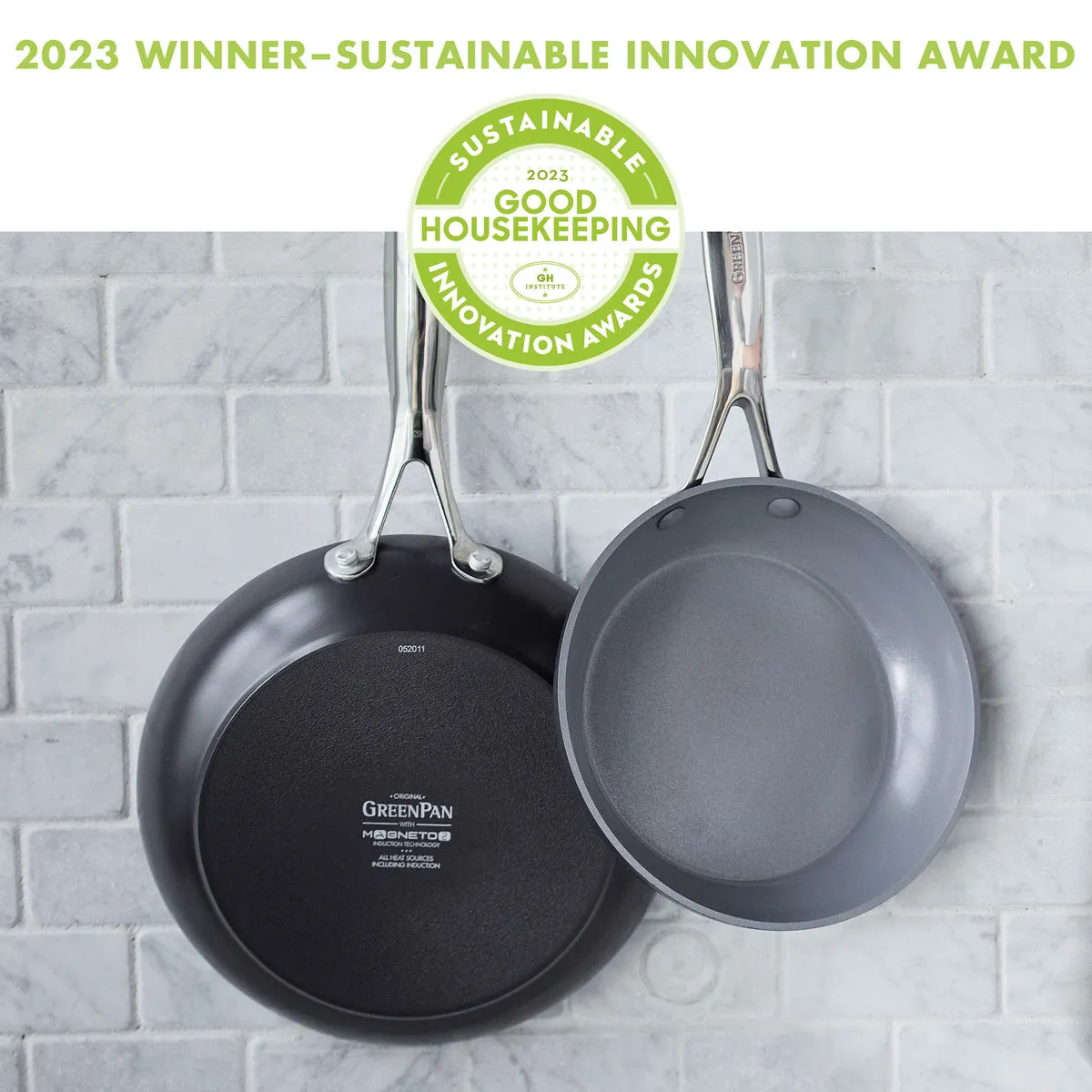 Valencia Pro Ceramic Nonstick 10 and 12" Frypan Set