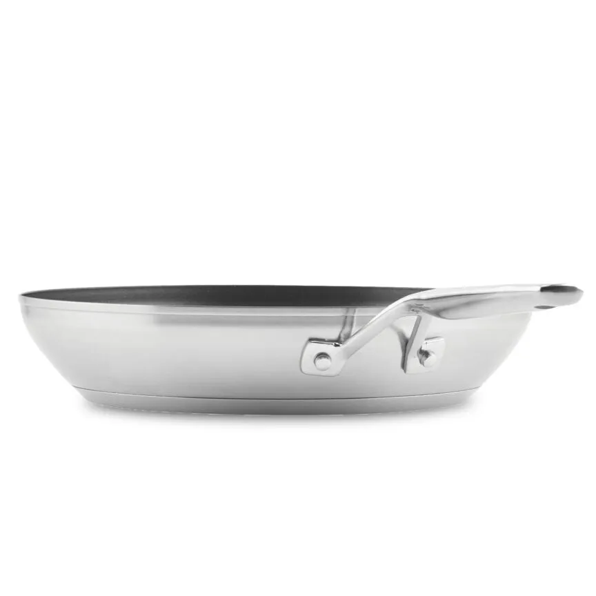 Whirlpool Stainless Steel 12" Nonstick Induction Frying Pan - W11463466
