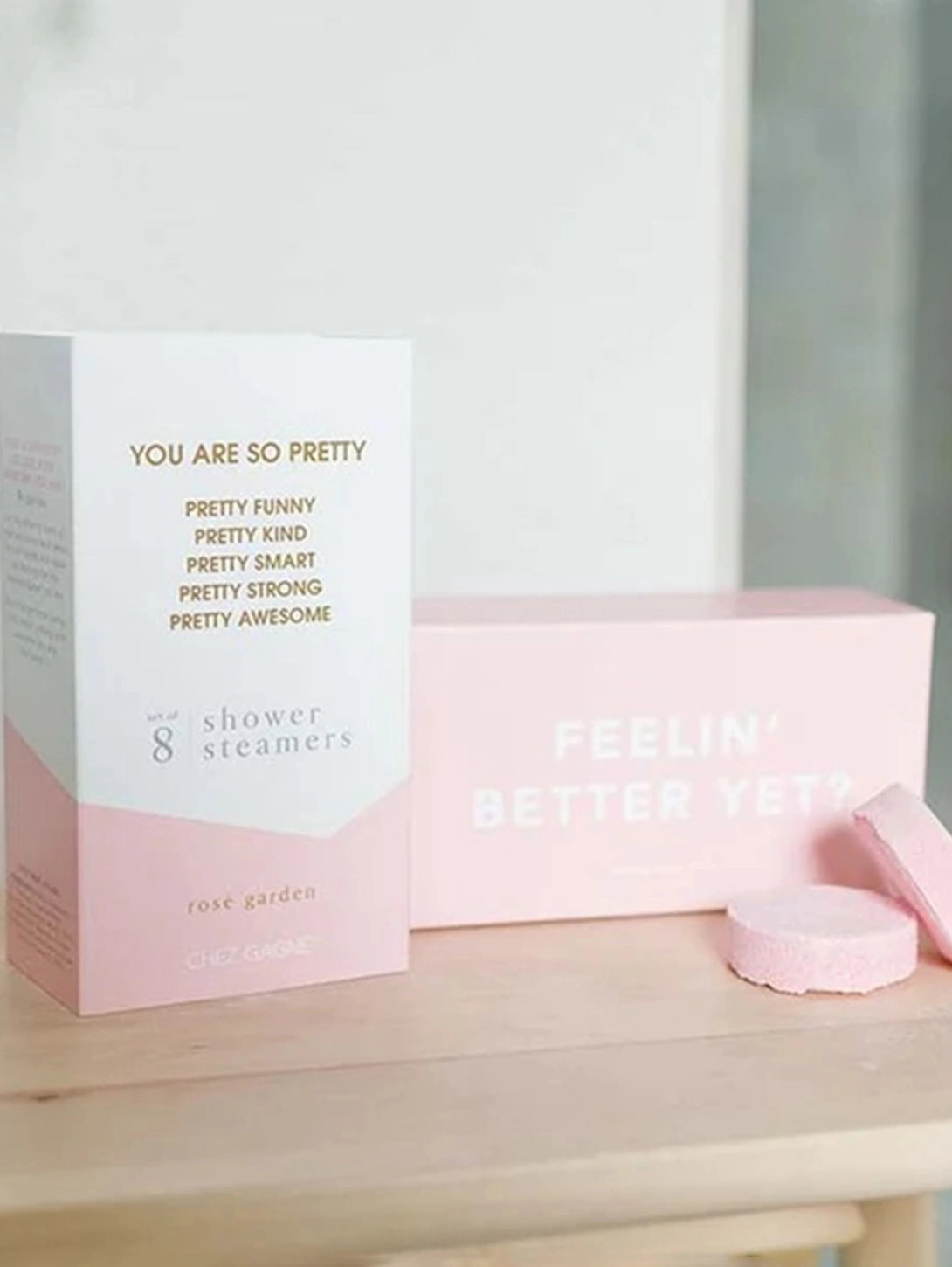 You Are So Pretty Shower Steamer Set - Rosé Garden