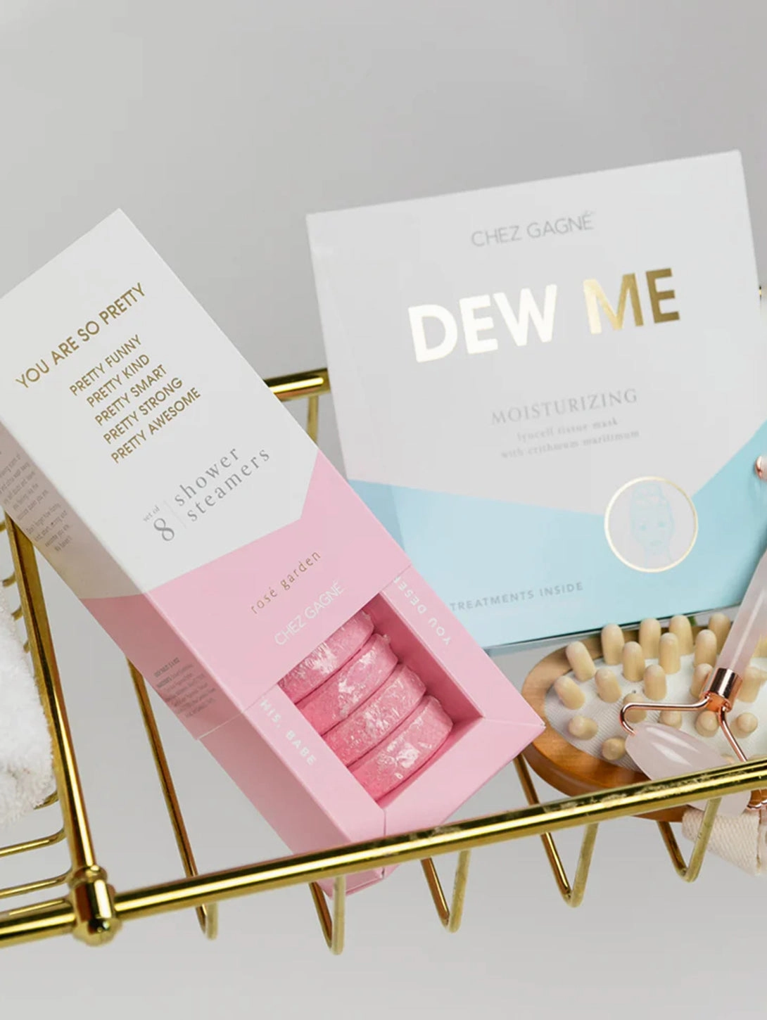You Are So Pretty Shower Steamer Set - Rosé Garden