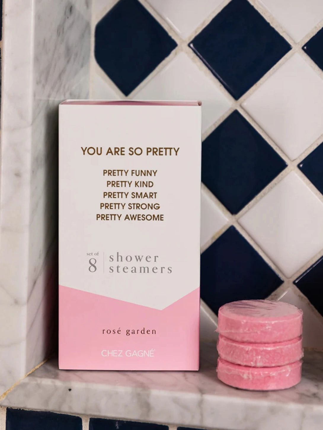 You Are So Pretty Shower Steamer Set - Rosé Garden